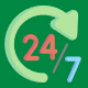 24/7 Support
